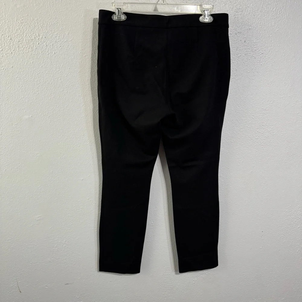 Diane Von Furstenberg Black Ankle dress Pants size 6